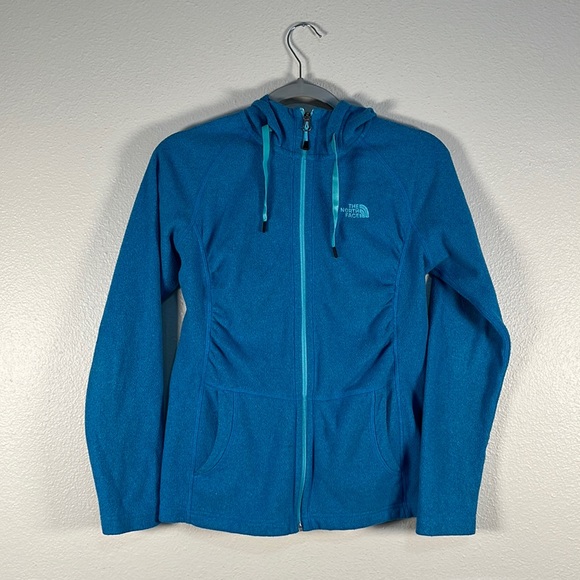 The North Face Sweaters - The North Face blue zip up sweater size small